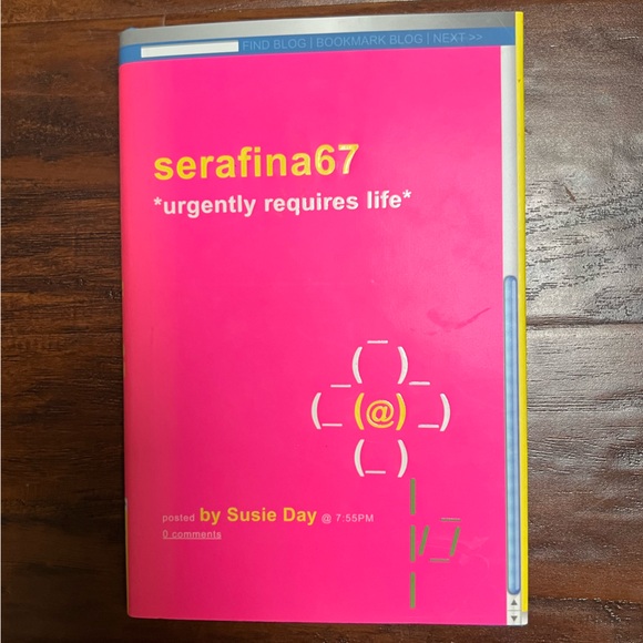 Teen YA Novel serafina67 *urgently requires life* story told through a blog - Picture 1 of 4